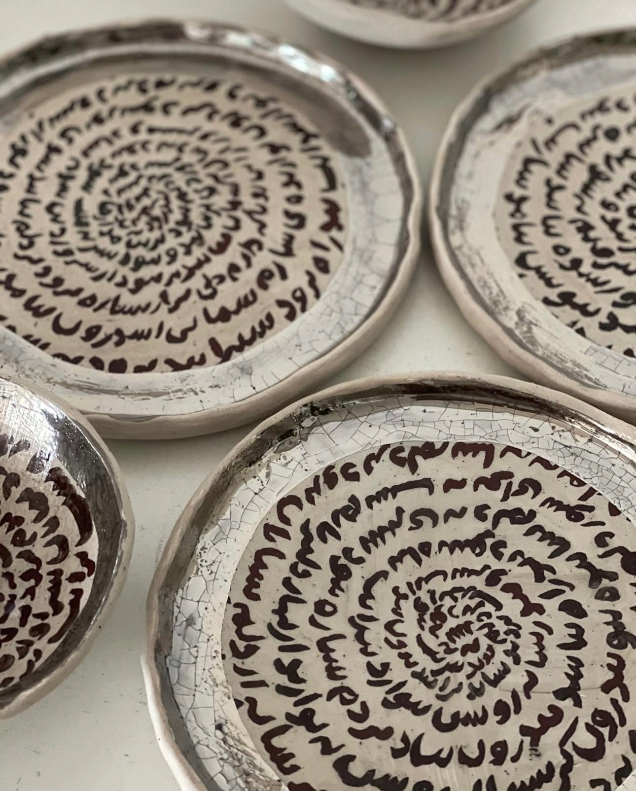 Silver Medium Plates