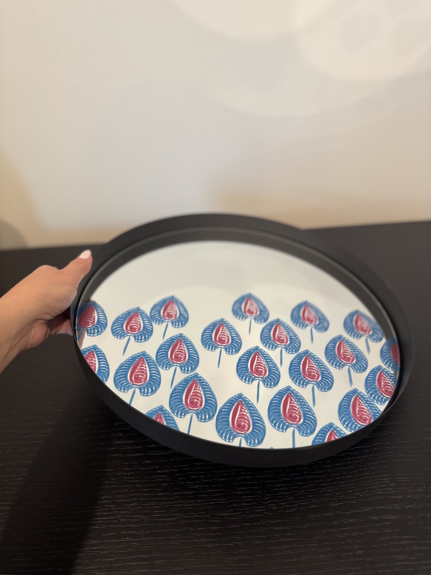 Leaf Pattern Mirror