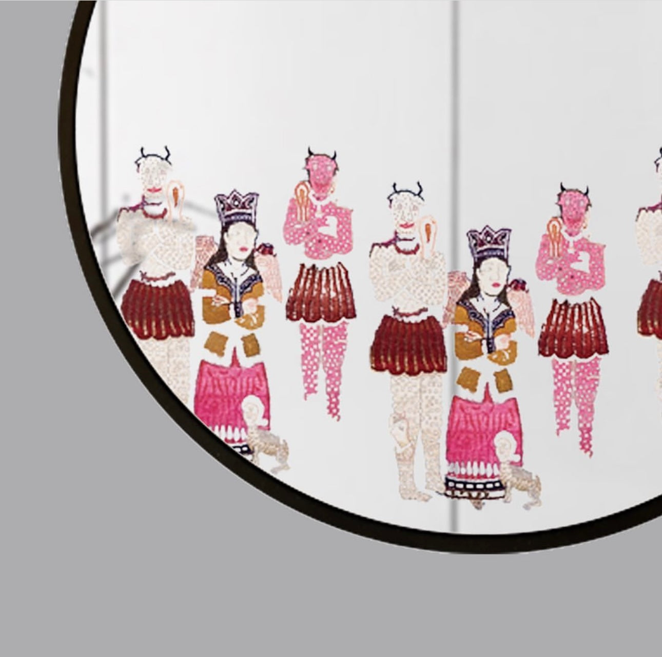 Pink RoyalHell Mirror