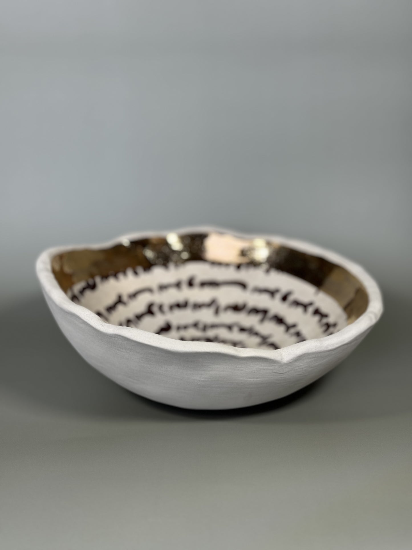 Gold Large Bowl