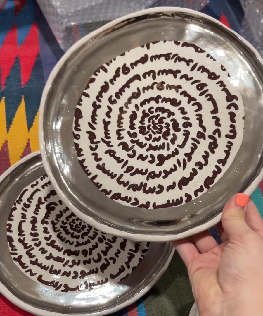 Silver Medium Plates