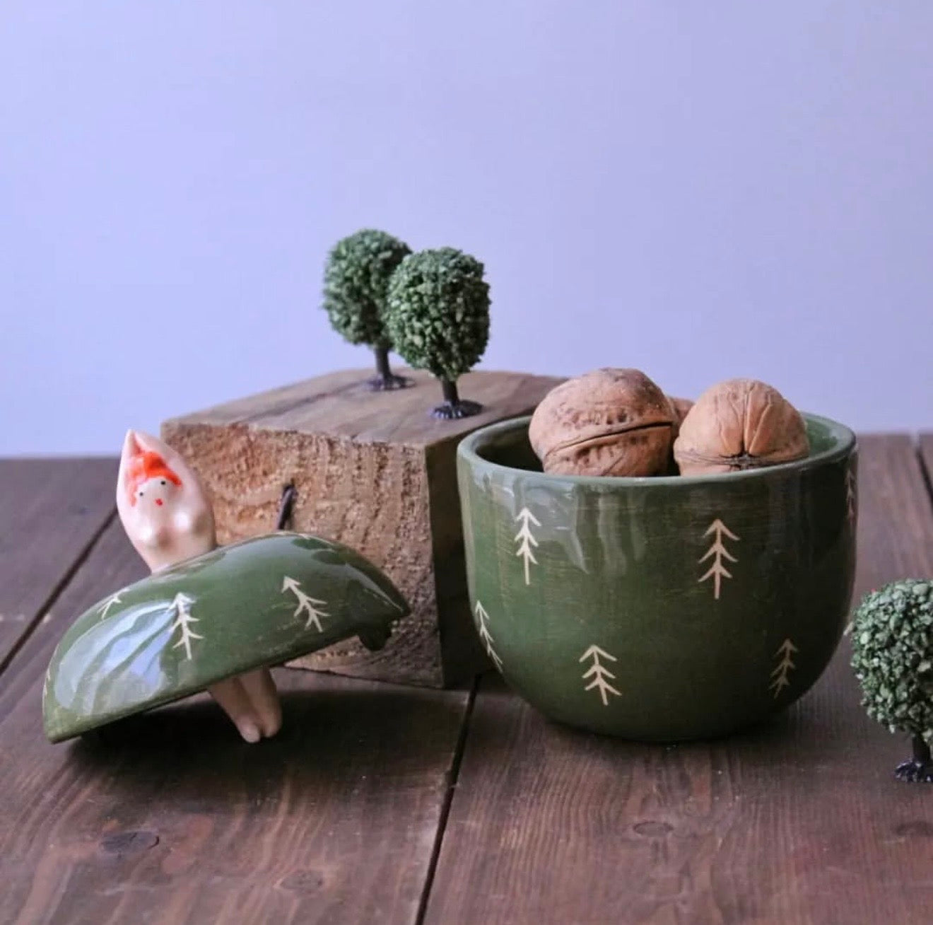 Miniature Women Jar