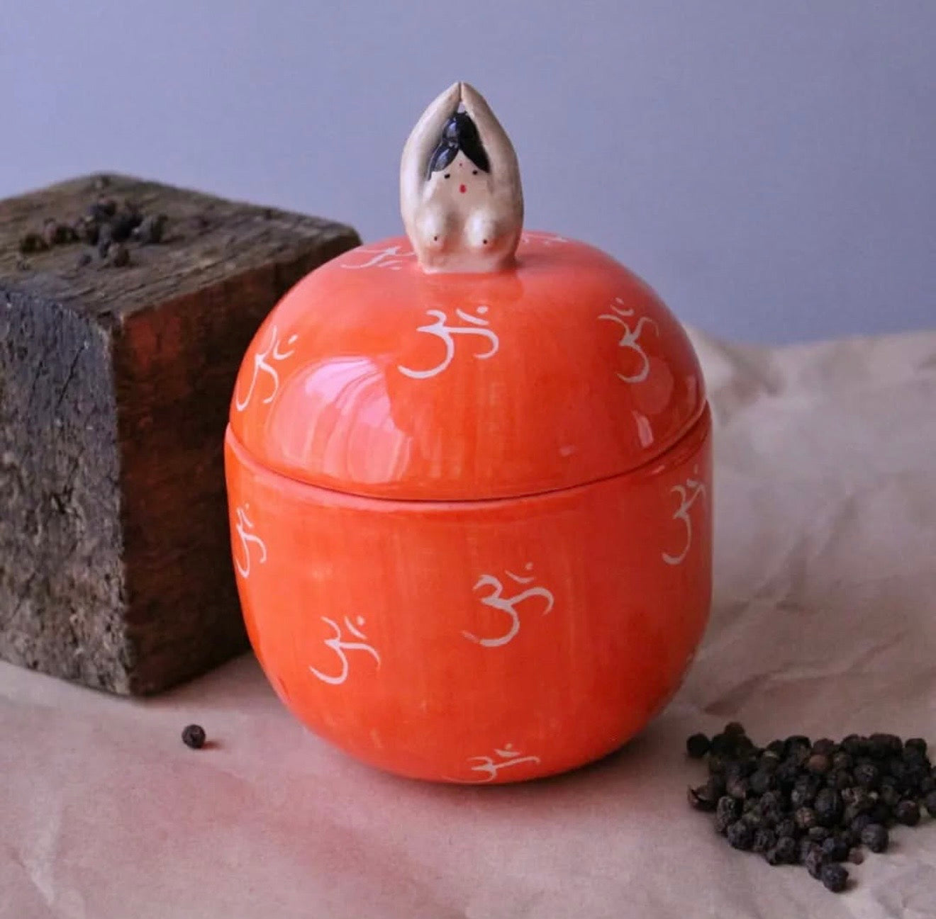 Miniature Women Jar
