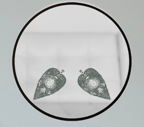 Tranquil Leaves Mirror