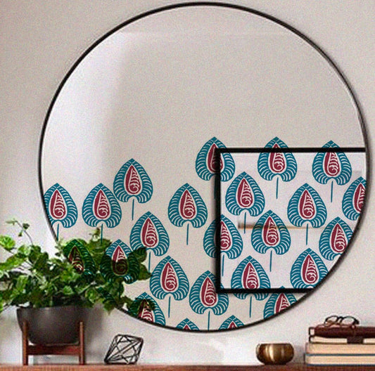 Leaf Pattern Mirror