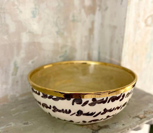 Gold Medium Bowl