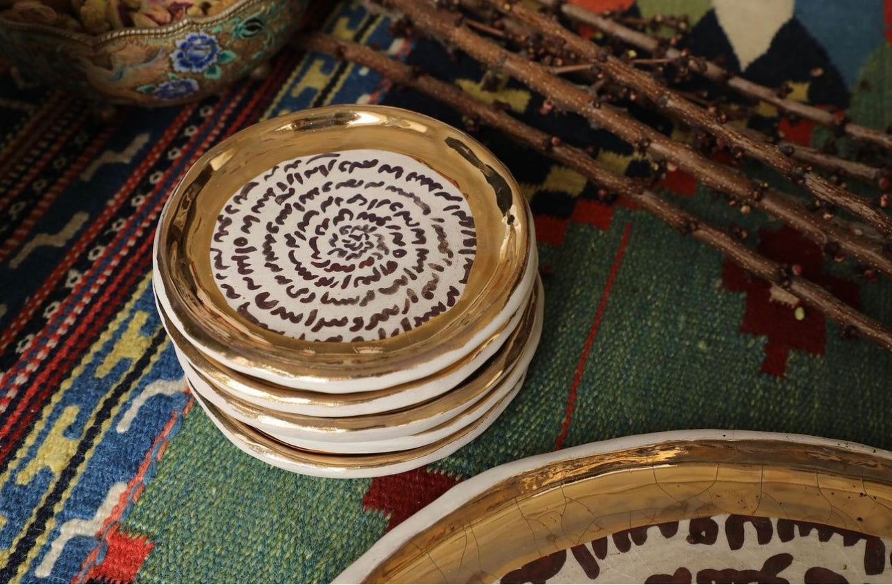 Gold Small Plates