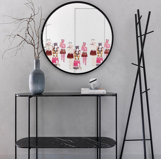 Pink RoyalHell Mirror