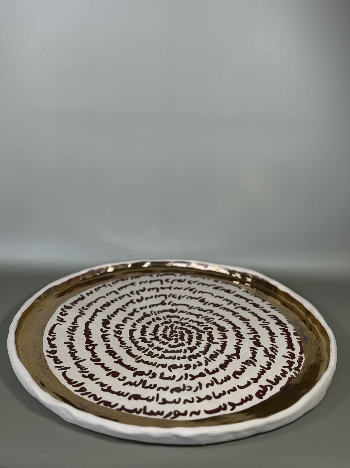 Gold Large Plate